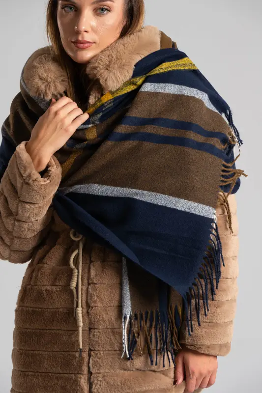 Πασμίνα Καρό Κρόσια