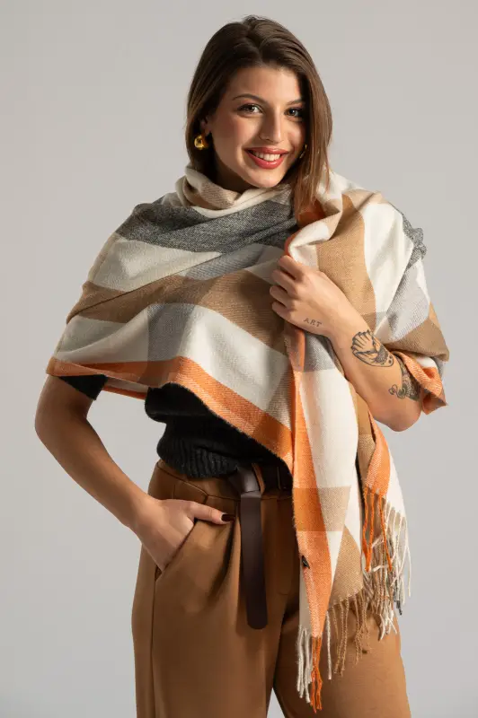 Πασμίνα Καρό Κρόσια