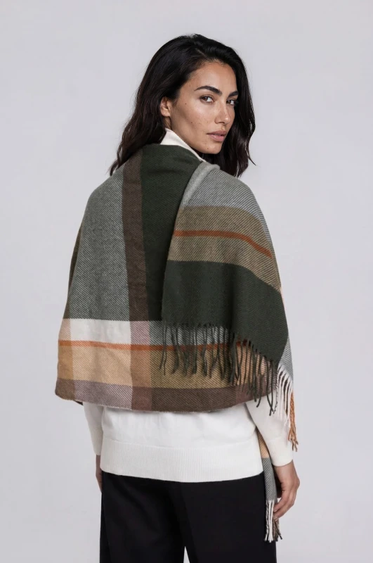 Pashmina Checkered Madras 