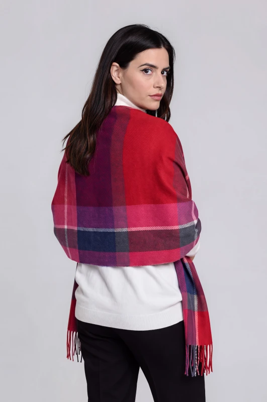 Pashmina Checkered Madras 