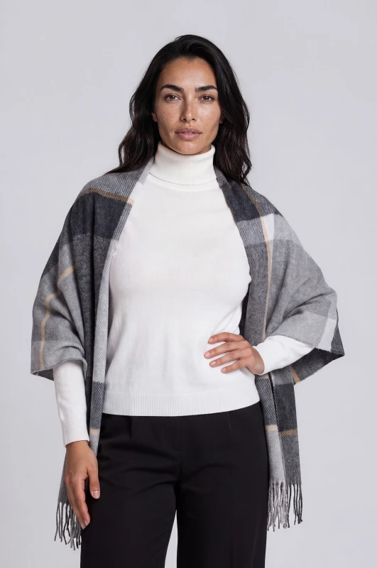Pashmina Checkered Madras 
