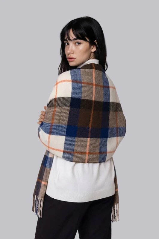 Pashmina Checkered Madras 