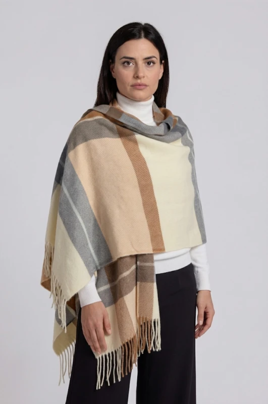 Pashmina Checkered Madras 