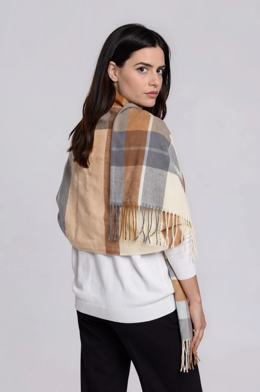 Pashmina Checkered Madras 