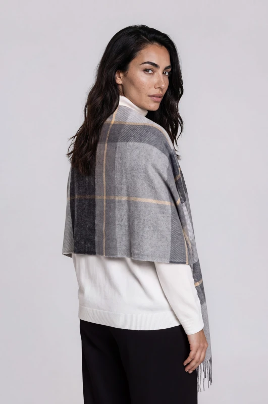 Pashmina Checkered Madras 
