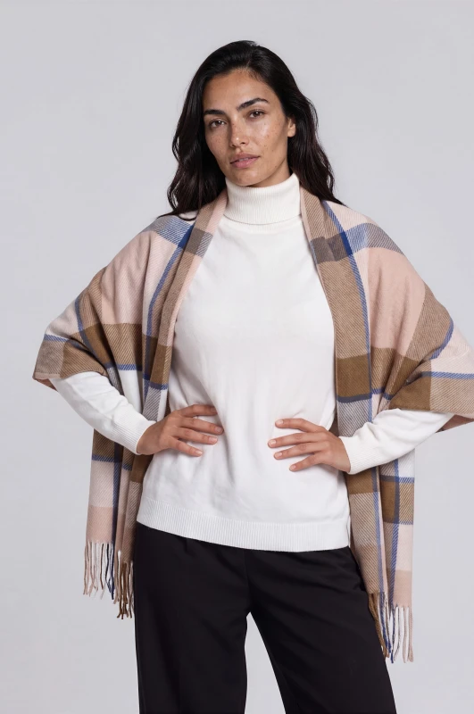 Pashmina Checkered Madras 