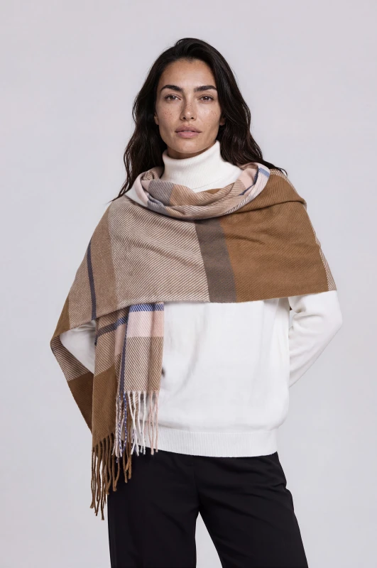 Pashmina Checkered Madras 