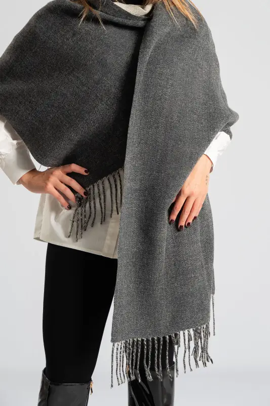 Pashmina Fringe Double-Sided