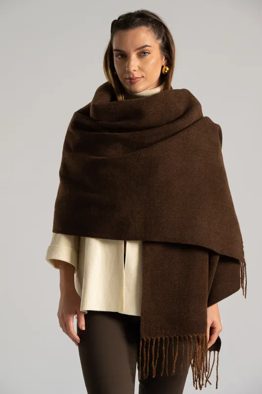 Πασμίνα Κρόσια Διπλής Όψης