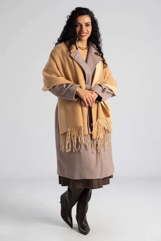 Πασμίνα Κρόσια Διπλής Όψης