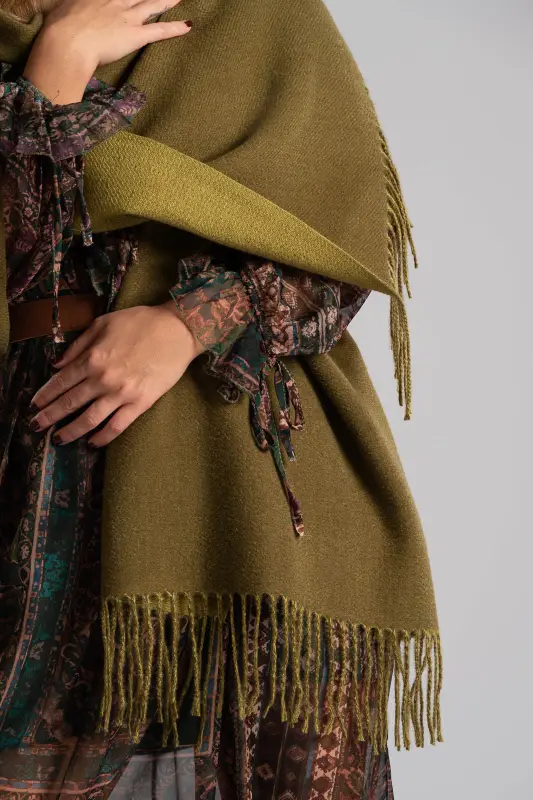 Pashmina Fringe Double-Sided