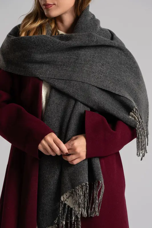 Pashmina Fringe Double-Sided