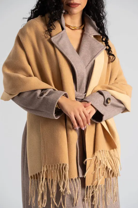 Pashmina Fringe Double-Sided