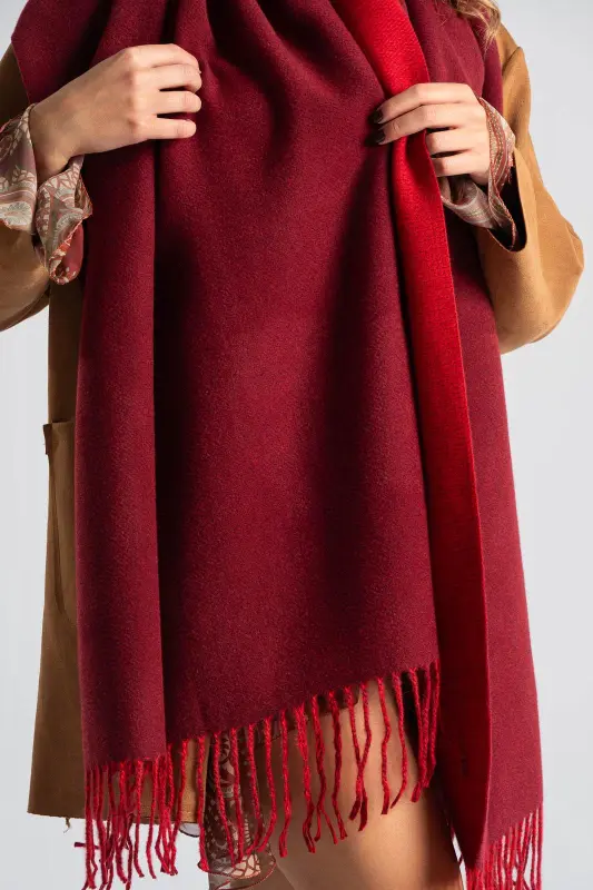 Pashmina Fringe Double-Sided