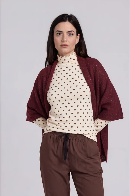 Pashmine With Subtle Sequins