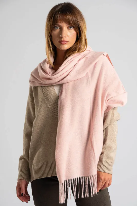 Pasmina Melange Fringes