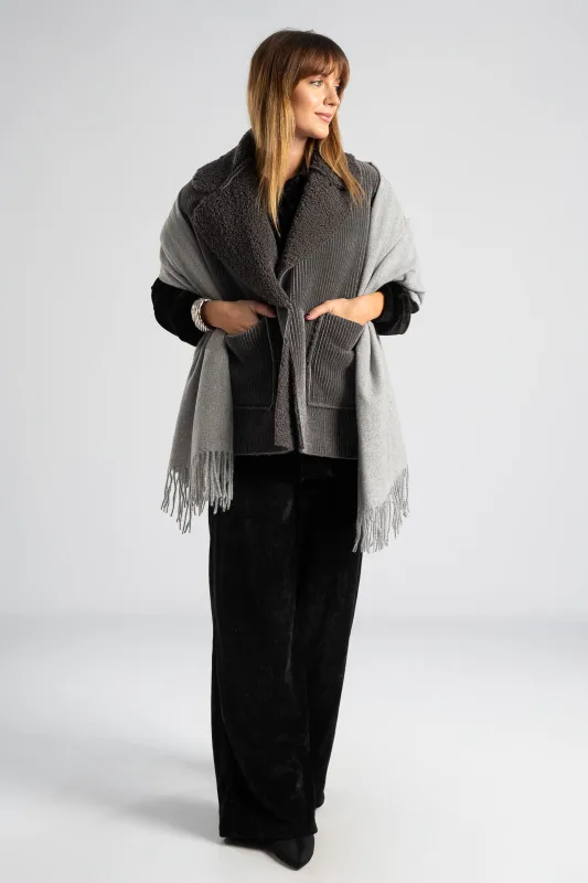 Pashmina Melange Fringes