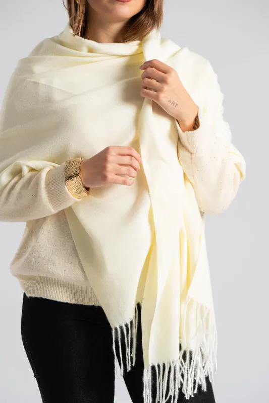 Pashmina Melange Fringes