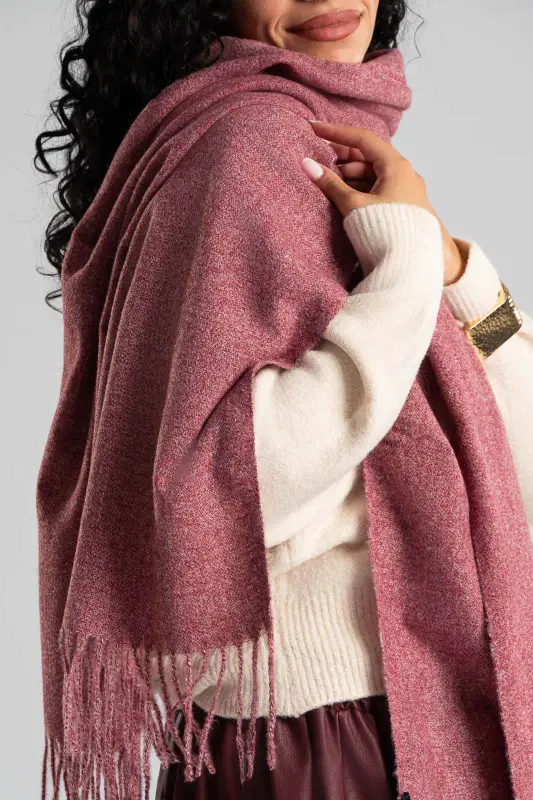 Pashmina Melange Fringes