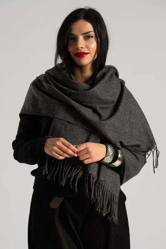 Πασμίνα Melange Κρόσια