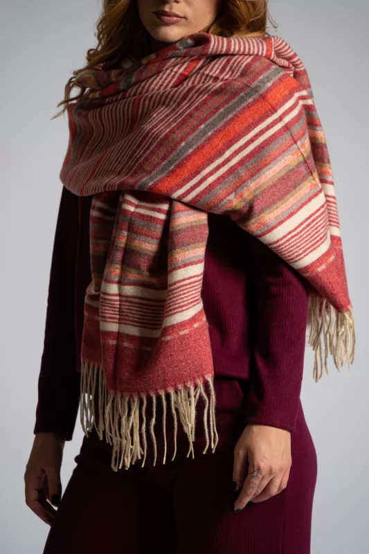 Pashmina Stripes -Rombes