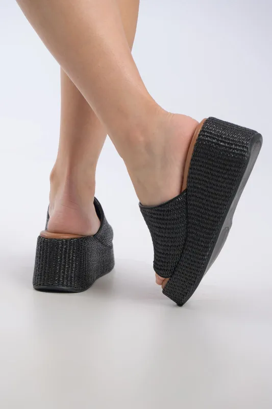 Slides Platforms Straw Texture