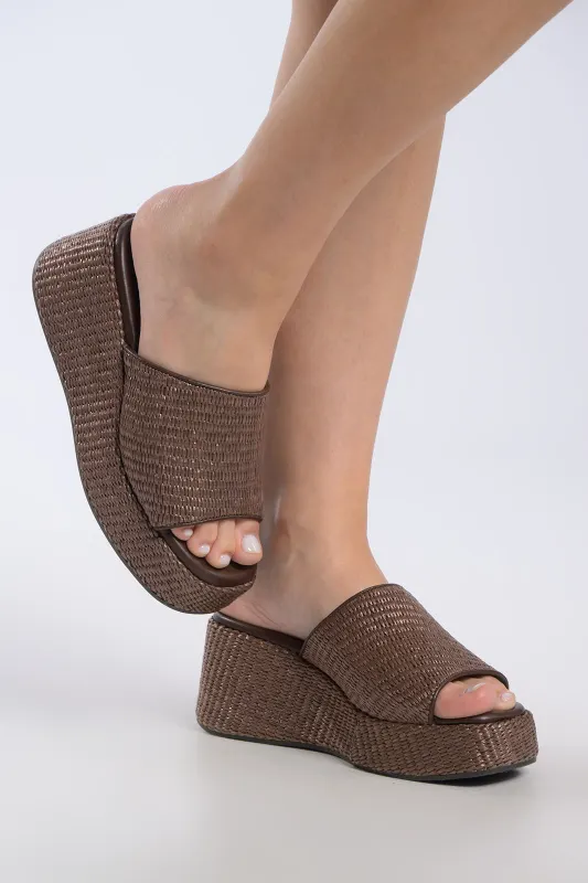 Πλατφόρμες Slides Ψάθινη Υφή