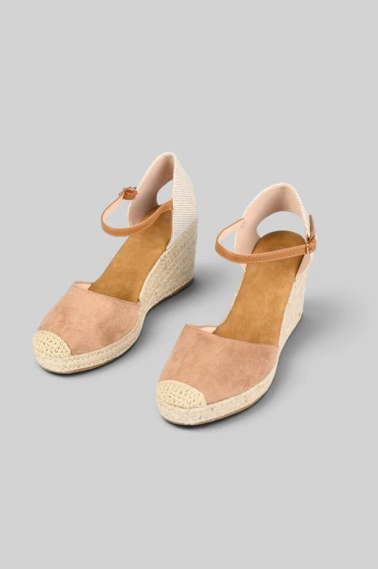 Πλατφόρμες Suede Espadrilles Wedge Τακούνι