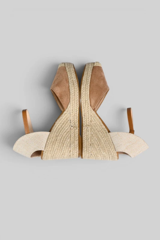 Πλατφόρμες Suede Espadrilles Wedge Τακούνι