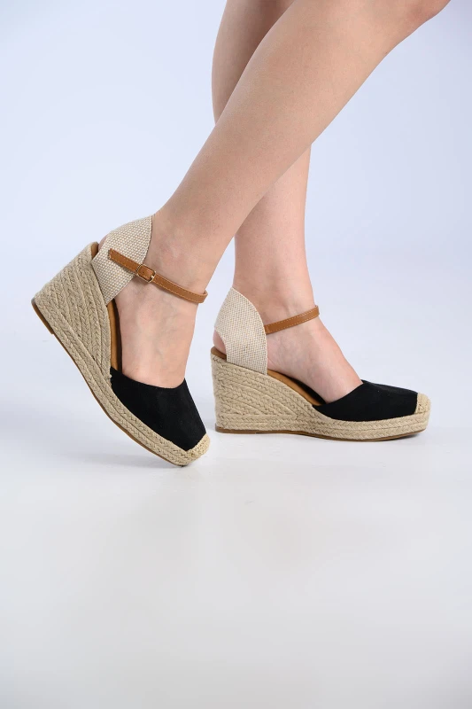 Πλατφόρμες Suede Espadrilles Wedge Τακούνι