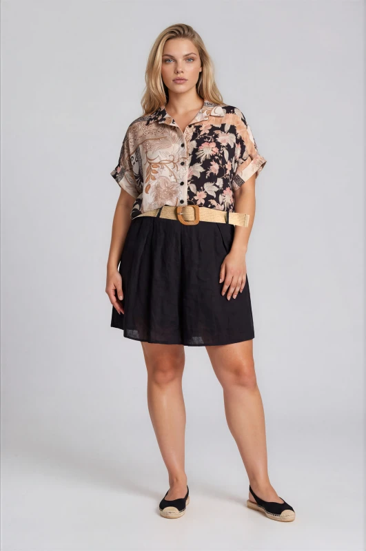 Oversized Embroidered Shirt 