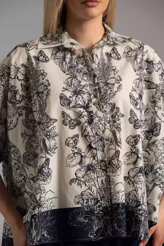 Shirt Cotton Butterfly