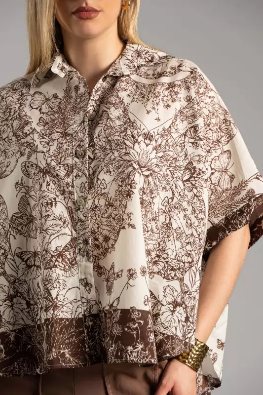 Shirt Cotton Butterfly