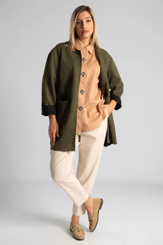 Cotton Shirt Rhinstones