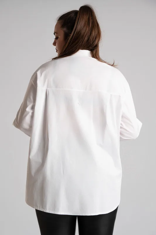 Πουκαμίσα Βαμβακερή Στρας Heart