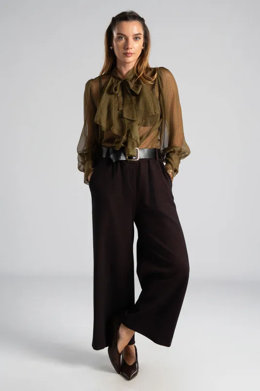 C-throu Ruffle Shirt 