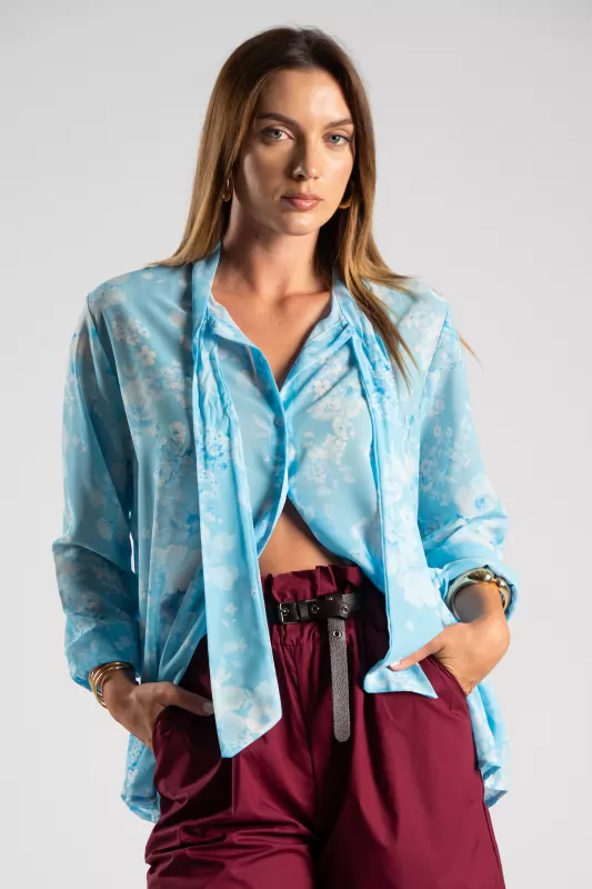 Shirt Binding Floral