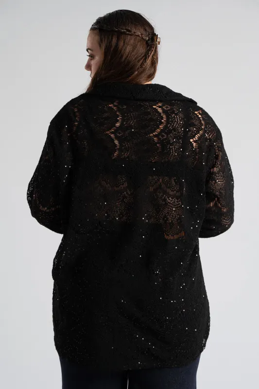 Perforated Shirt Sequin