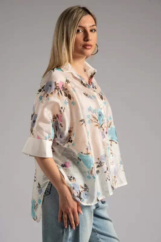 Floral Shirt Short Sleeve