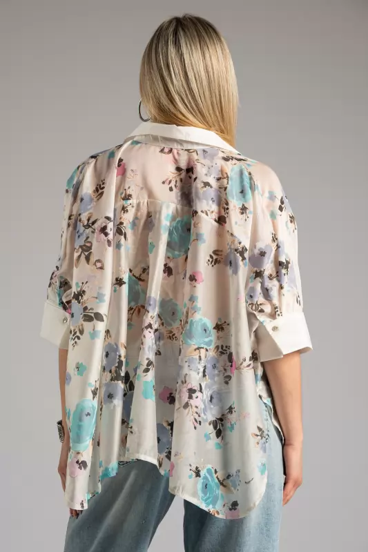 Floral Shirt Short Sleeve
