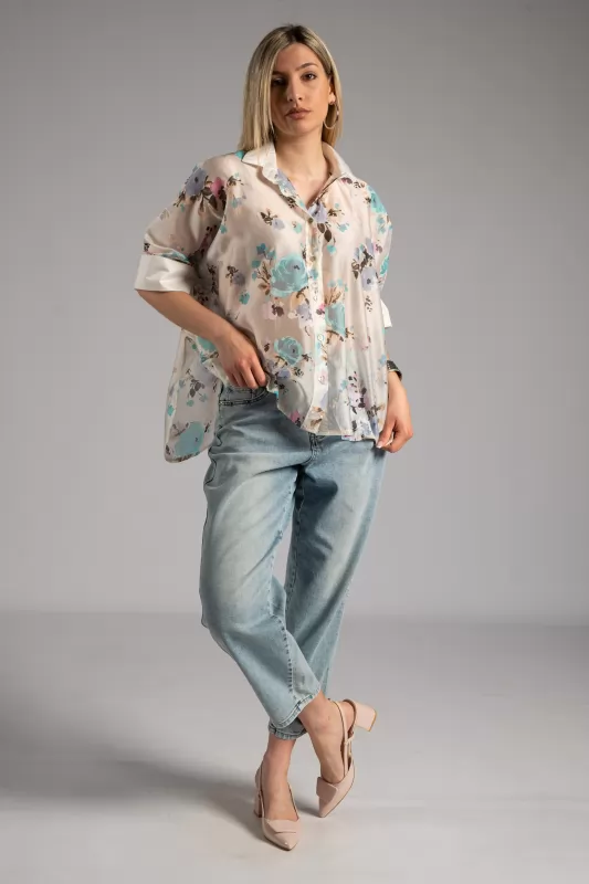 Floral Shirt Short Sleeve