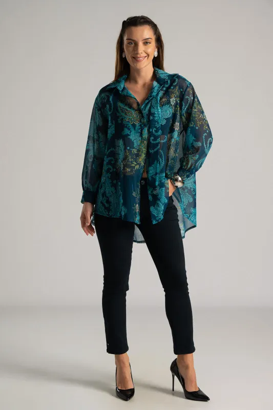 Πουκάμισο Γραβάτα Χρυσοκλωστή Λαχούρ