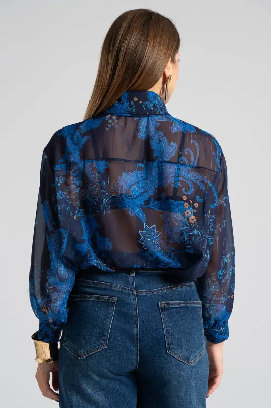 Shirt Tie Gold-threaded Lahore