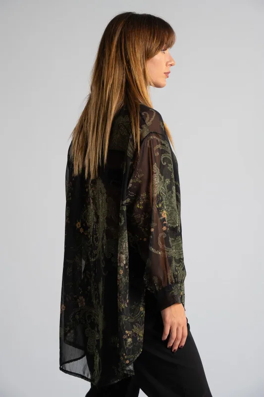 Shirt Tie Gold-threaded Lahore