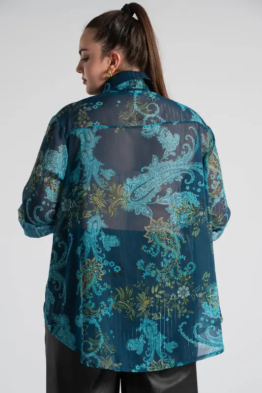 Shirt Tie Gold-threaded Lahore