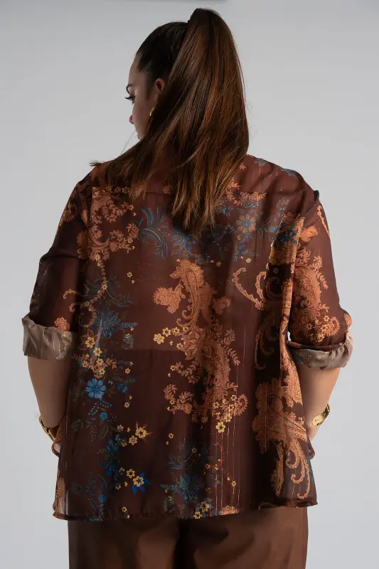 Shirt Tie Gold-threaded Lahore