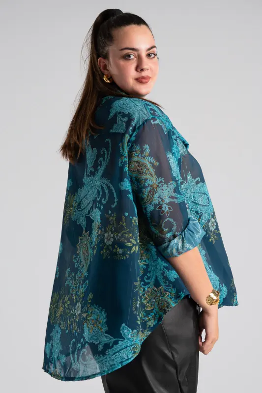 Shirt Tie Gold-threaded Lahore