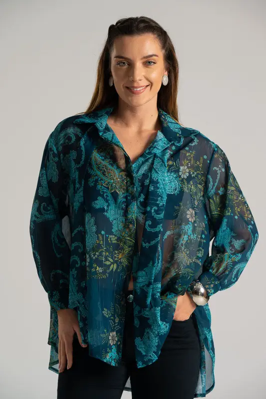 Πουκάμισο Γραβάτα Χρυσοκλωστή Λαχούρ