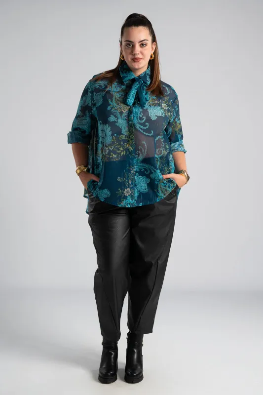 Shirt Tie Gold-threaded Lahore