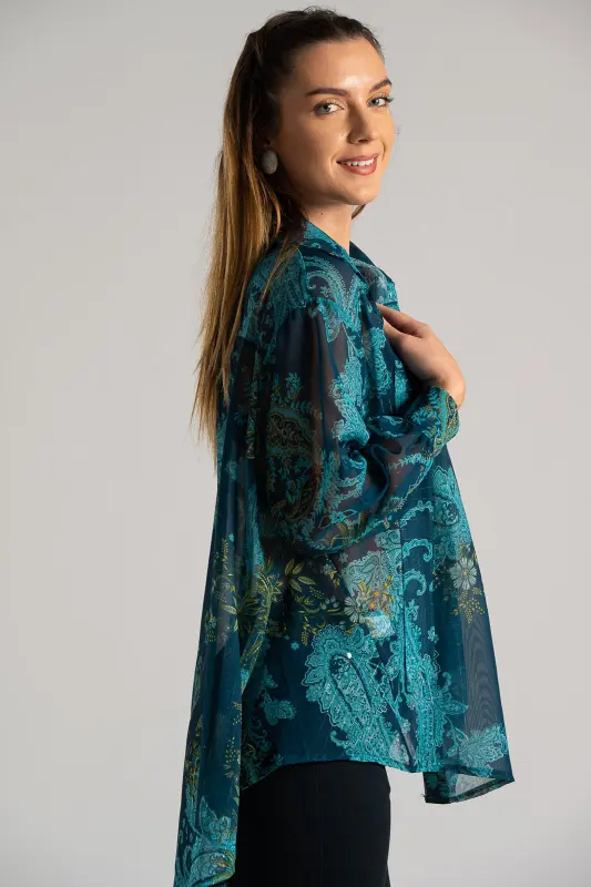 Πουκάμισο Γραβάτα Χρυσοκλωστή Λαχούρ